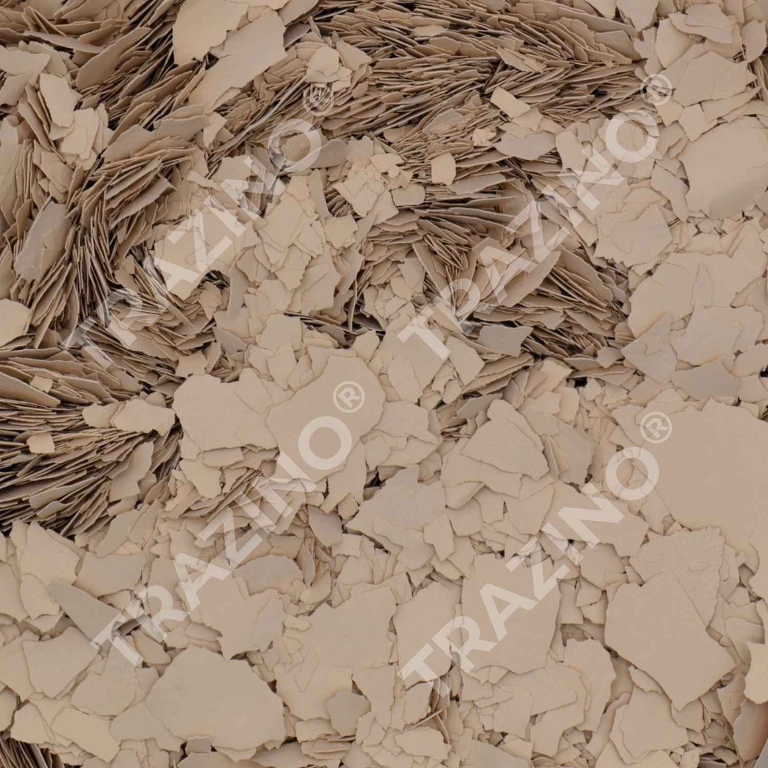 Trazino® Farbchips in Sandstein zum Einstreuen für Beschichtungen Trazino® Farbchips in Sandstein zum Einstreuen für Beschichtungen